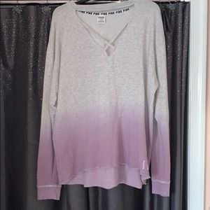VS Pink ombre sweatshirt!